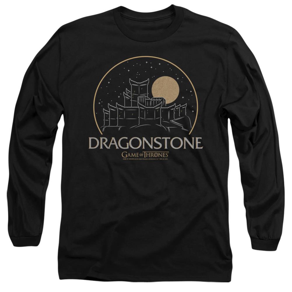 Game Of Thrones Dragonstone Men's 18/1 Cotton Long-Sleeve T-Shirt