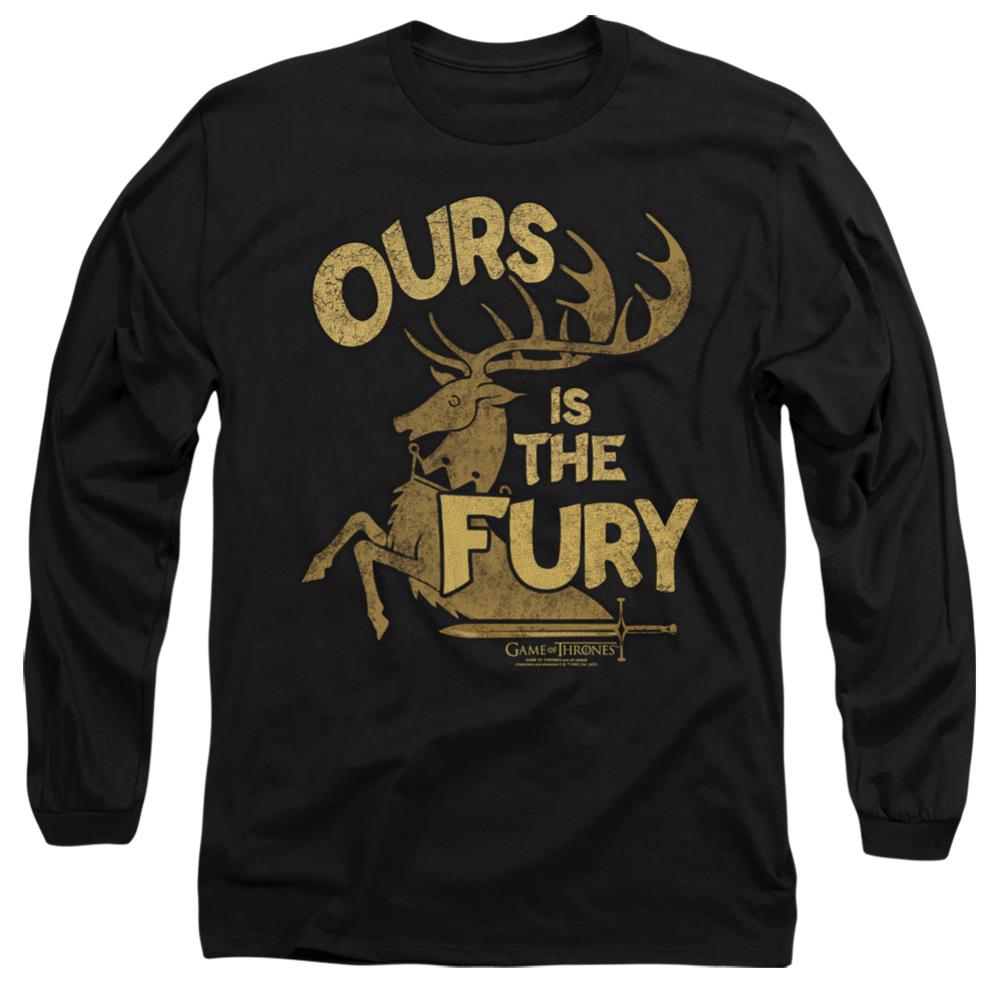 Game Of Thrones Fury Men's 18/1 Cotton Long-Sleeve T-Shirt