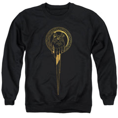 Game Of Thrones Hand Of The King Icon Men's Crewneck 50 50 Poly Long-Sleeve T-Shirt