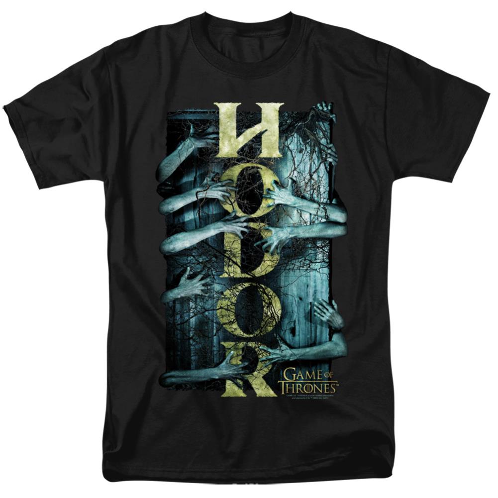 Game Of Thrones Hodor Men's 18/1 Cotton Short-Sleeve T-Shirt