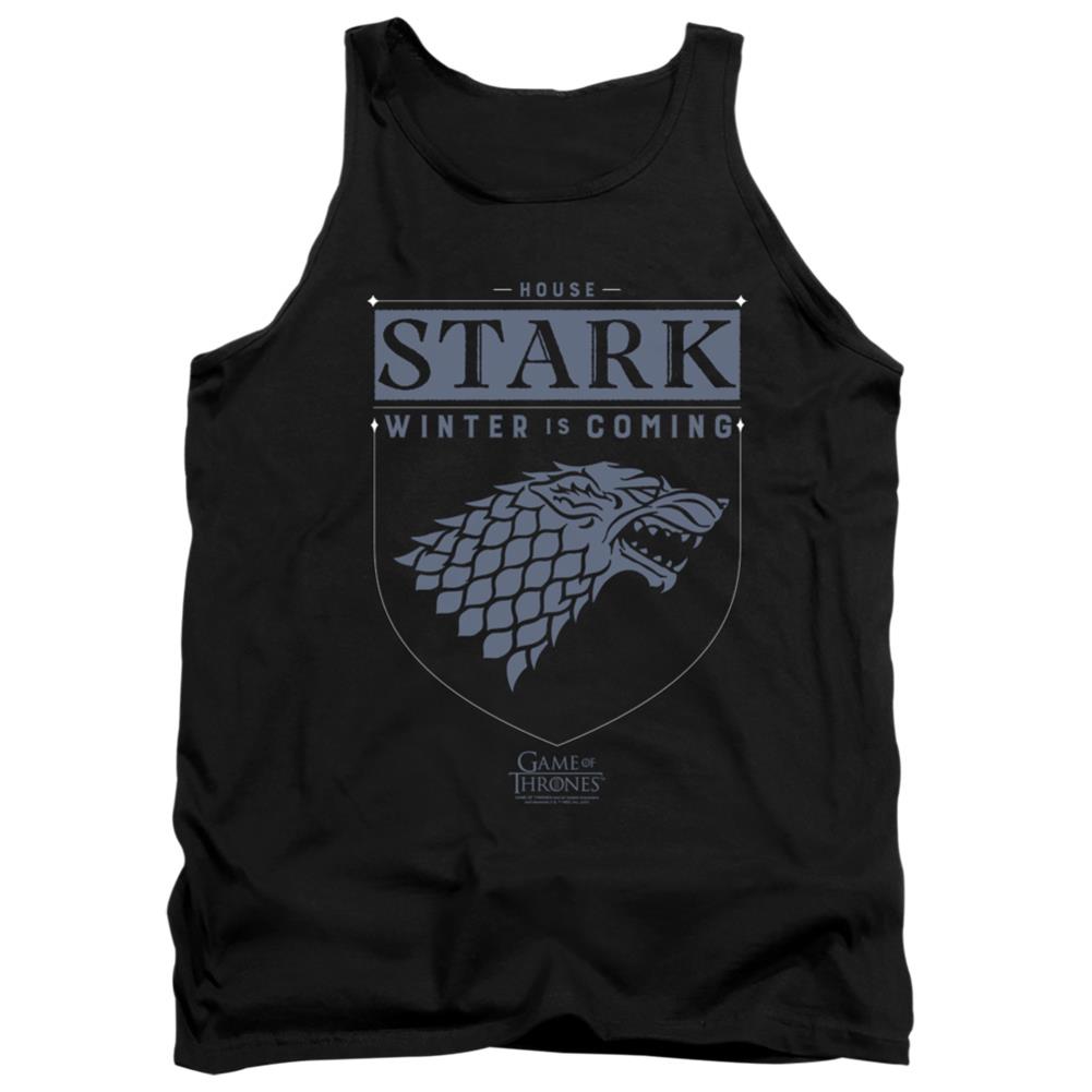 Game Of Thrones House Stark Sigil Men's 18/1 Cotton Tank Top