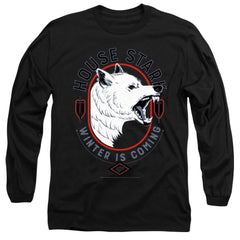 Game Of Thrones House Stark Winter Is Coming Men's 18/1 Cotton Long-Sleeve T-Shirt