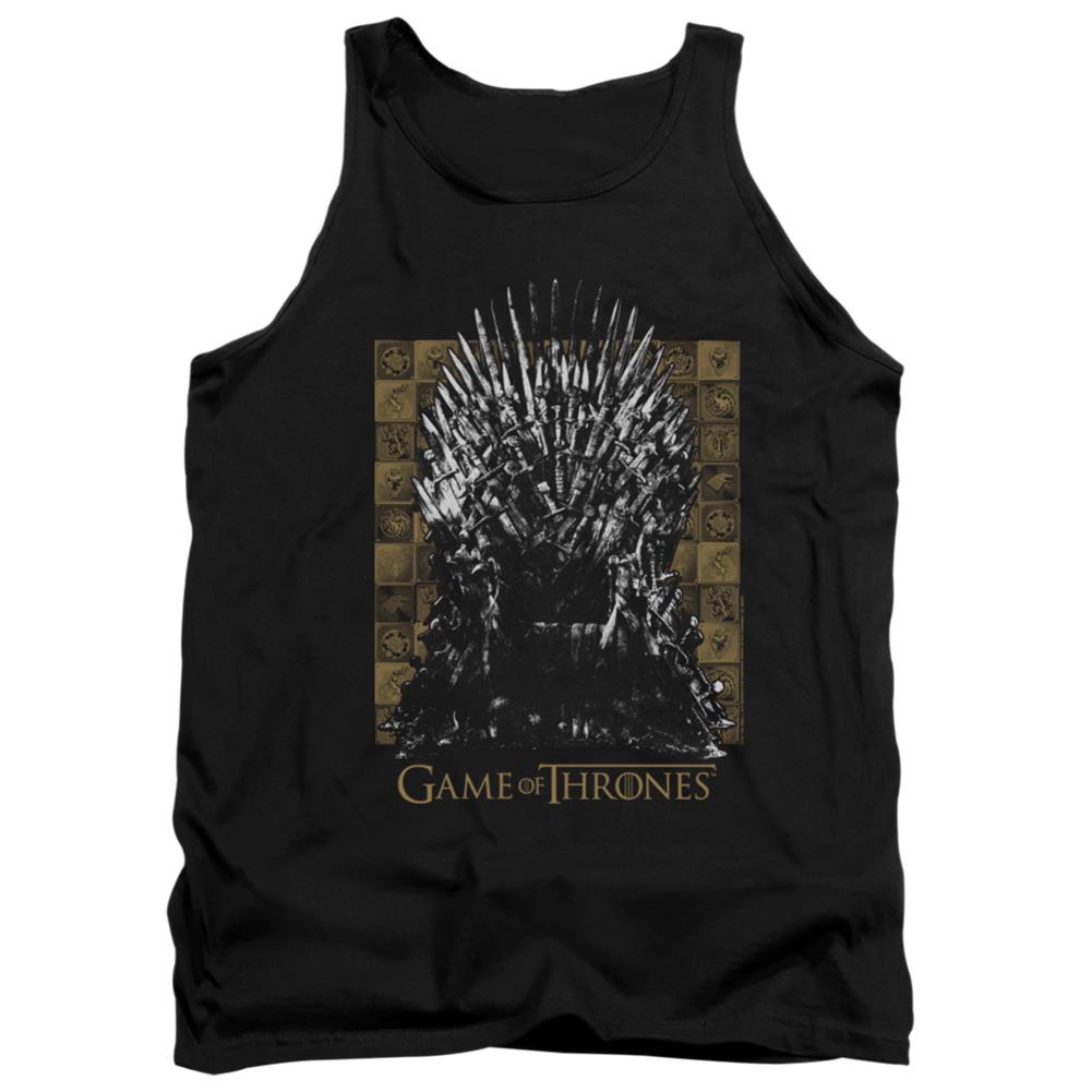 Game Of Thrones Iron Throne Men's 18/1 Cotton Tank Top