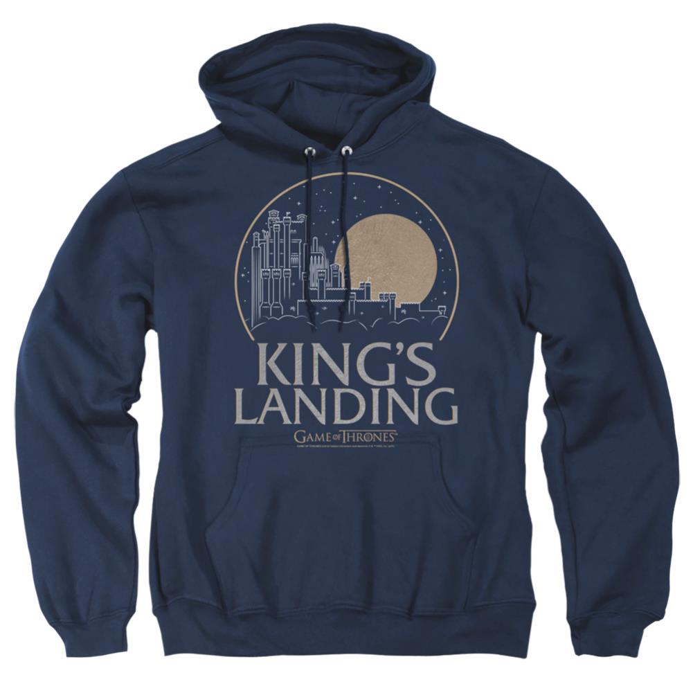 Game Of Thrones Kings Landing Men's Pull-Over 75 25 Poly Hoodie