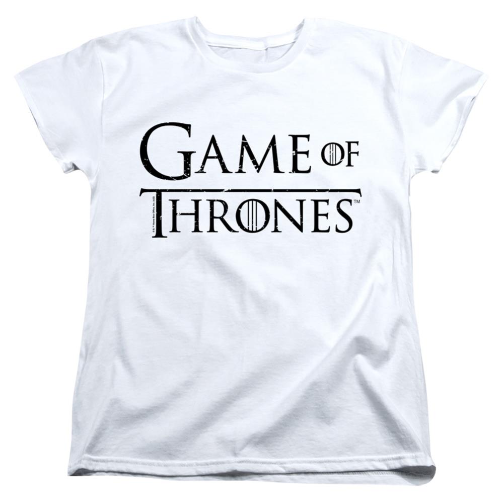 Game Of Thrones Logo 2 Women's 18/1 Cotton Short-Sleeve T-Shirt