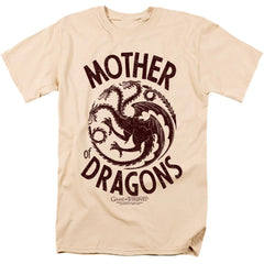 Game Of Thrones Mother Of Dragons Men's 18/1 Cotton Short-Sleeve T-Shirt