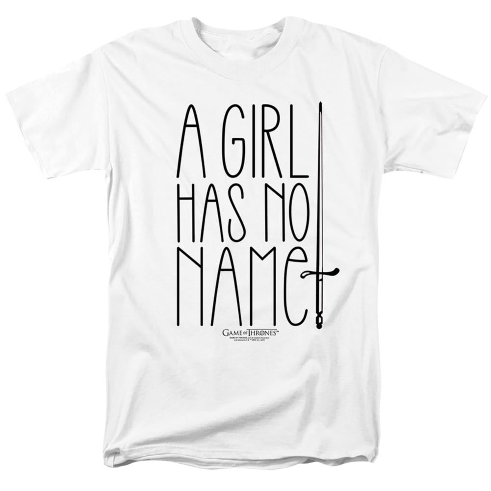 Game Of Thrones No Name Men's 18/1 Cotton Short-Sleeve T-Shirt