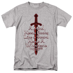 Game Of Thrones The Mind Needs Books Men's 18/1 Cotton Short-Sleeve T-Shirt