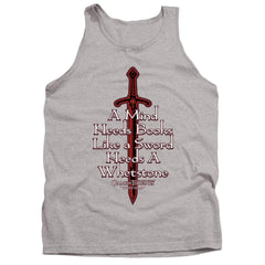 Game Of Thrones The Mind Needs Books Men's 18/1 Cotton Tank Top