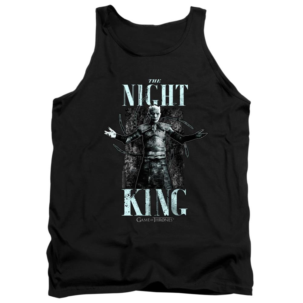 Game Of Thrones The Night King Men's 18/1 Cotton Tank Top