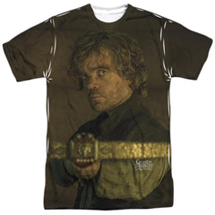 Game Of Thrones Tyrion For The Throne Men's Regular Fit Polyester Short-Sleeve T-Shirt