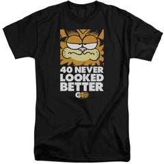 Garfield 40 Looks Men's 18/1 Tall Cotton Short-Sleeve T-Shirt