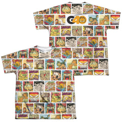 Garfield 40Th Collage Youth Regular Fit Poly Short-Sleeve T-Shirt