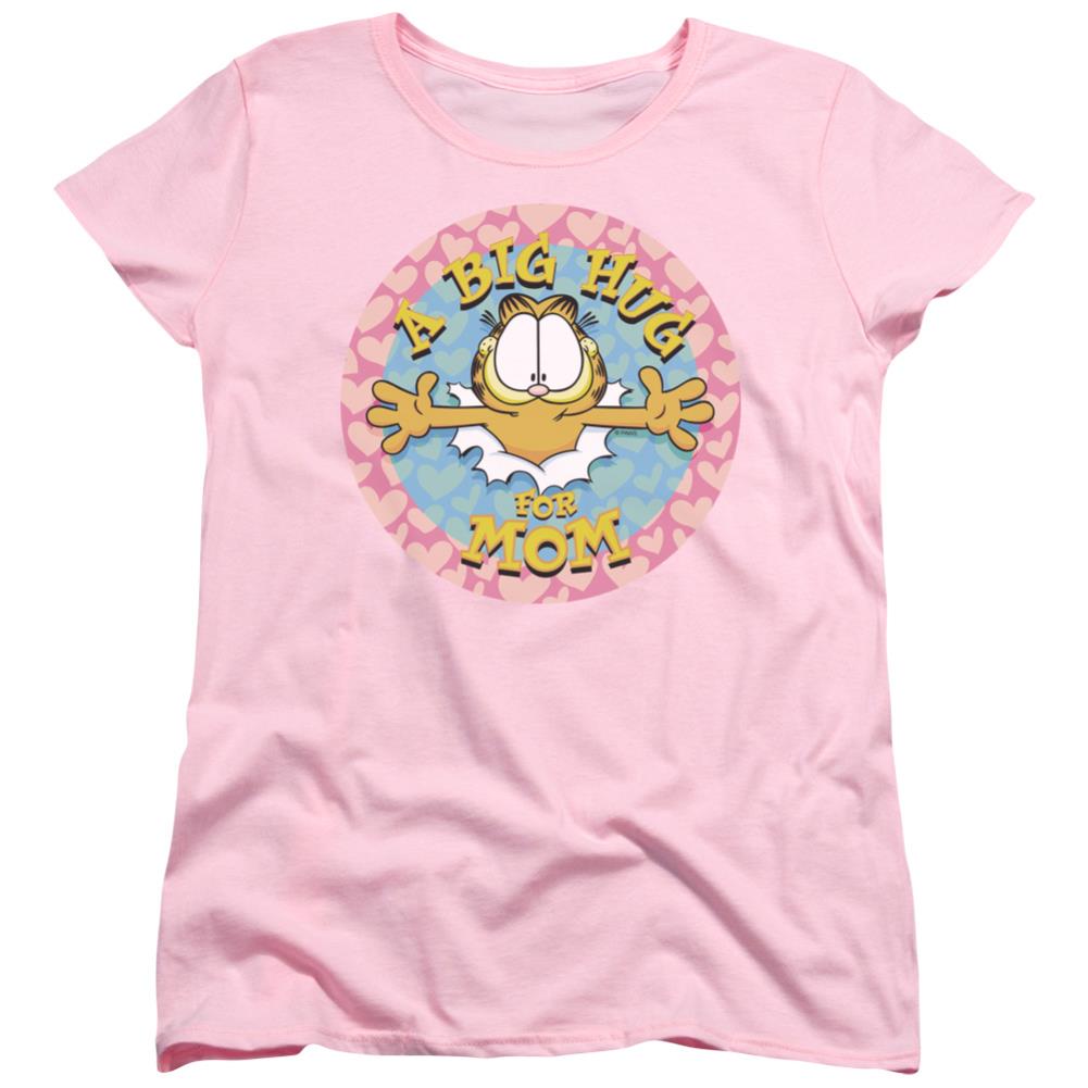 Garfield A Big Hug For Mom Women's 18/1 Cotton Short-Sleeve T-Shirt