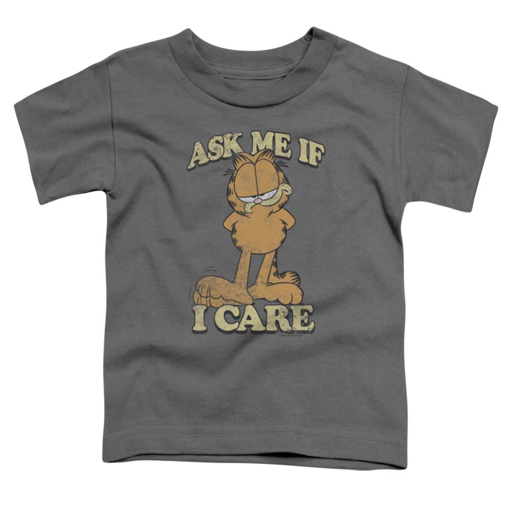 Garfield Ask Me Toddler 18/1 Cotton Short-Sleeve T-Shirt