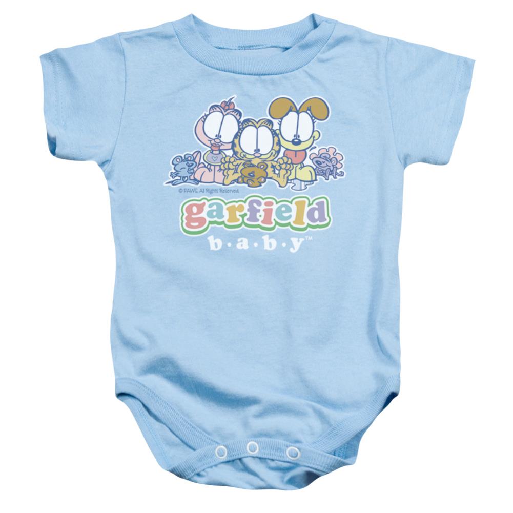 Garfield Baby Gang Infant's Cotton SS Snapsuit