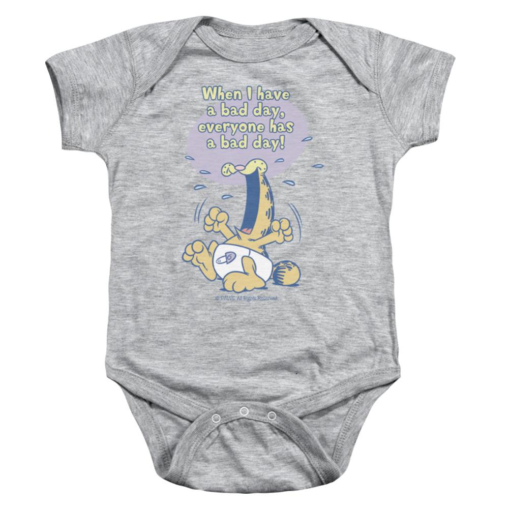 Garfield Bad Day Infant's Cotton SS Snapsuit