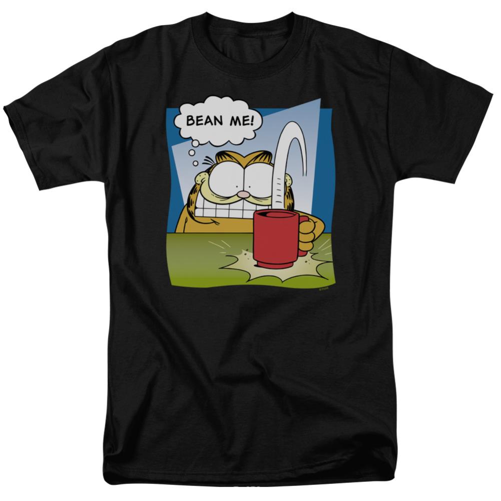 Garfield Bean Me Men's 18/1 Cotton Short-Sleeve T-Shirt