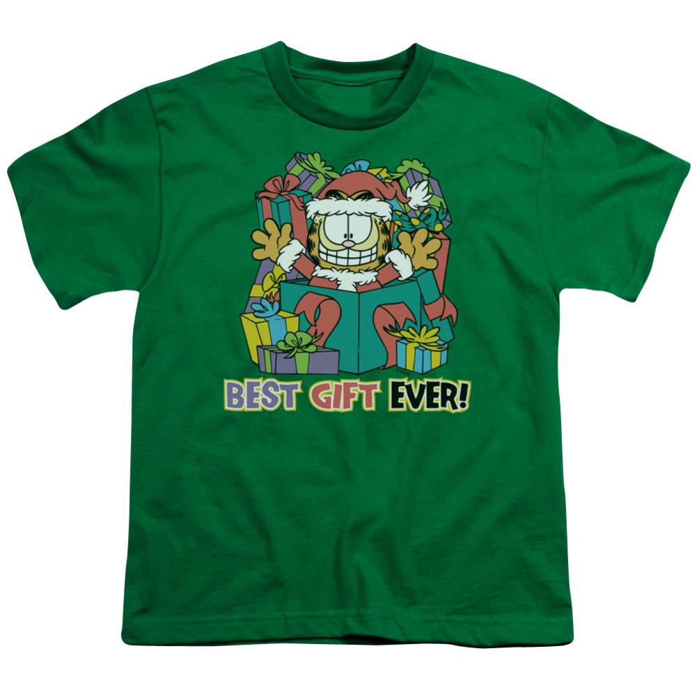 Garfield Best Gift Ever Youth 18/1 100% Cotton Short-Sleeve T-Shirt