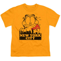 Garfield Big Apple Youth 18/1 100% Cotton Short-Sleeve T-Shirt