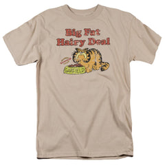 Garfield Big Fat Hairy Deal Men's 18/1 Cotton Short-Sleeve T-Shirt