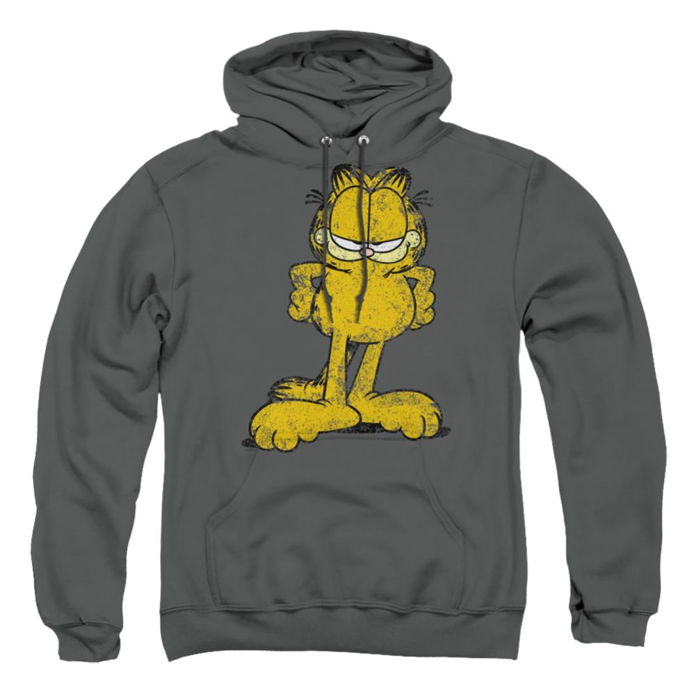 Garfield Big Ol Cat Men's Pull-Over 75 25 Poly Hoodie