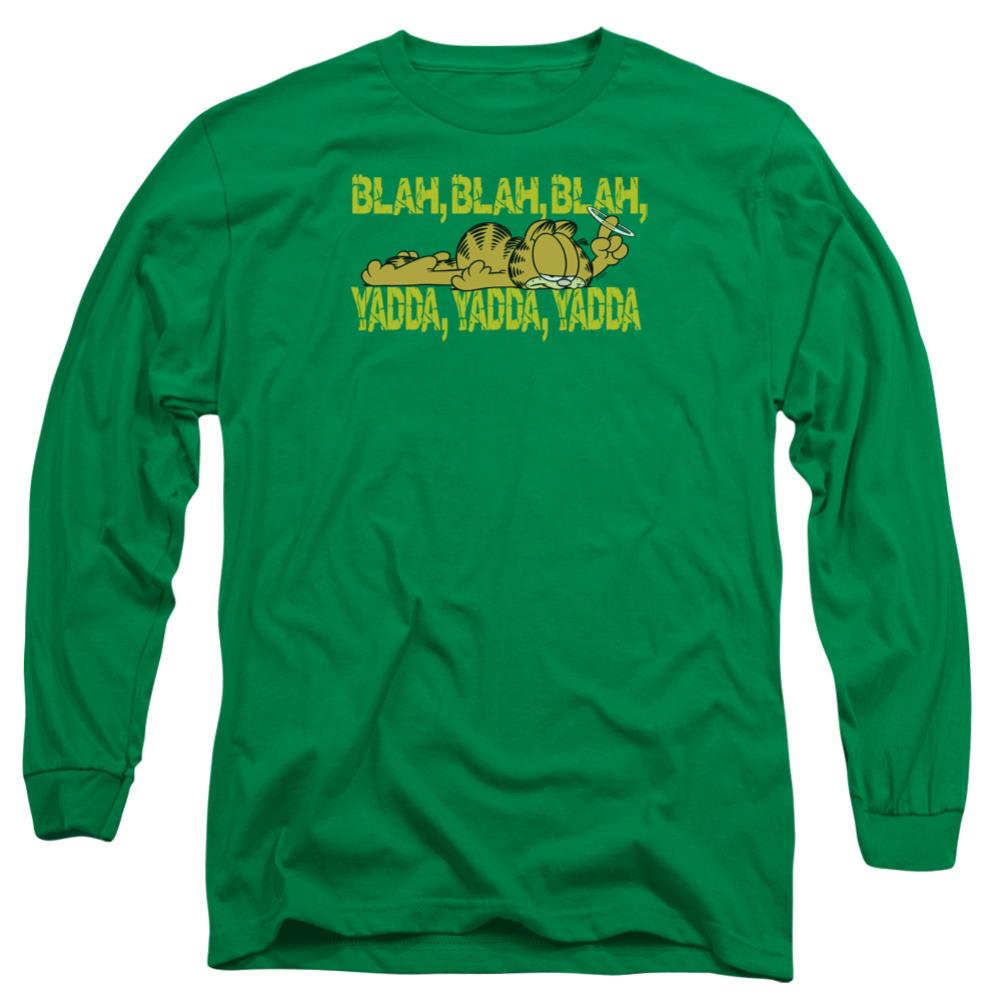 Garfield Blah Blah Blah Men's 18/1 Cotton Long-Sleeve T-Shirt