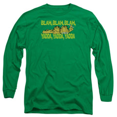 Garfield Blah Blah Blah Men's 18/1 Cotton Long-Sleeve T-Shirt