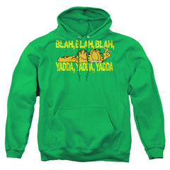 Garfield Blah Blah Blah Men's Pull-Over 75 25 Poly Hoodie