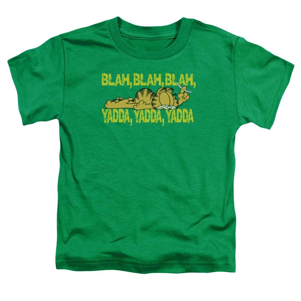 Garfield Blah Blah Blah Toddler 18/1 Cotton Short-Sleeve T-Shirt