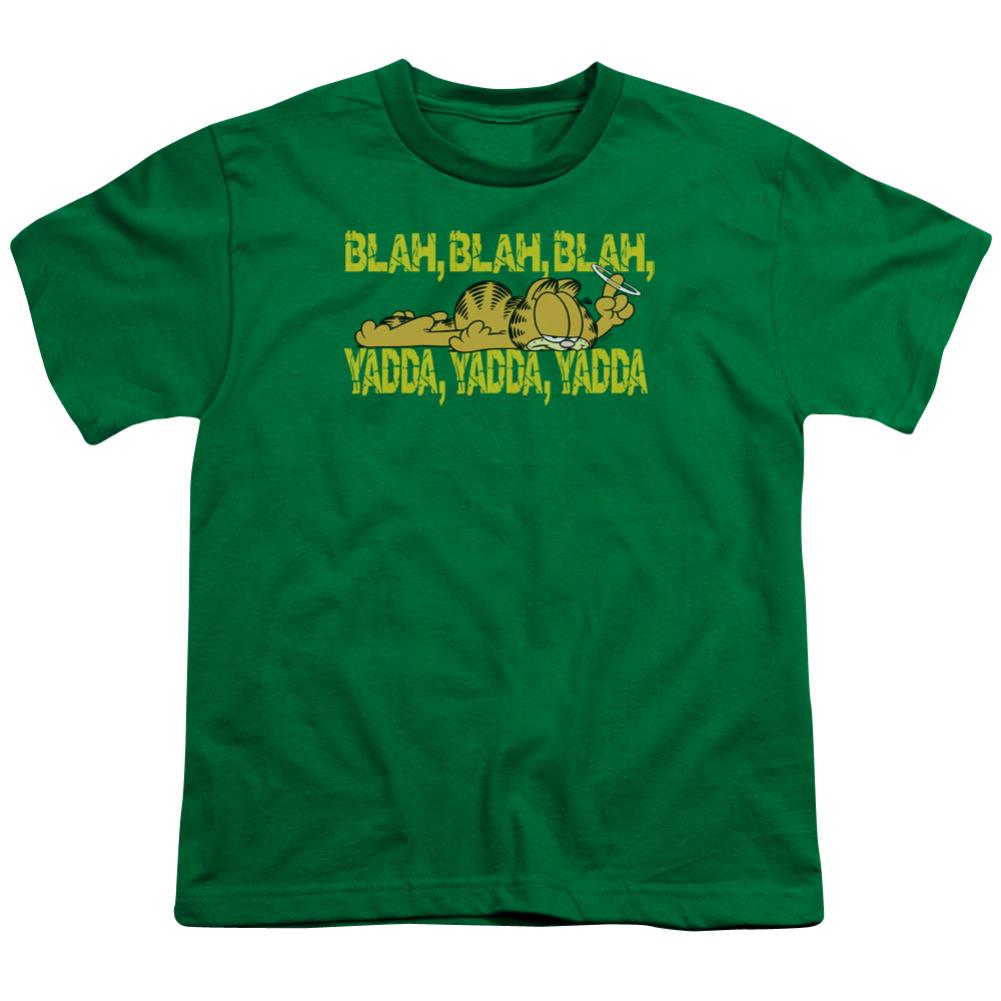 Garfield Blah Blah Blah Youth 18/1 100% Cotton Short-Sleeve T-Shirt