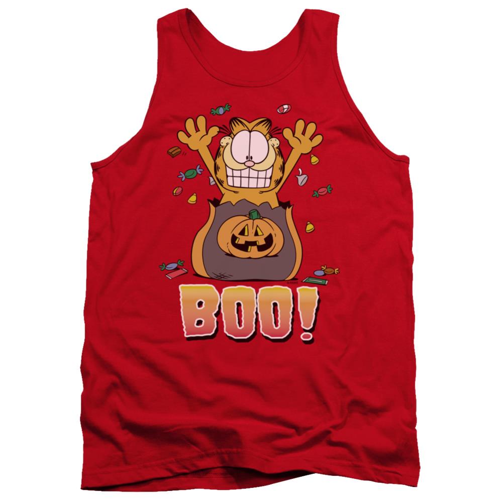 Garfield Boo! Men's 18/1 Cotton Tank Top