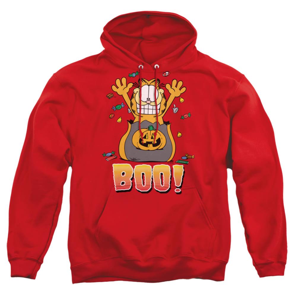 Garfield Boo! Men's Pull-Over 75 25 Poly Hoodie