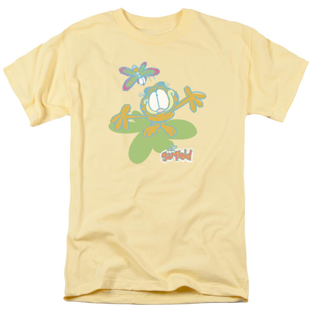 Garfield Butterfly Men's 18/1 Cotton Short-Sleeve T-Shirt