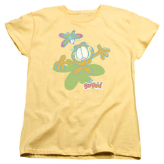 Garfield Butterfly Women's 18/1 Cotton Short-Sleeve T-Shirt