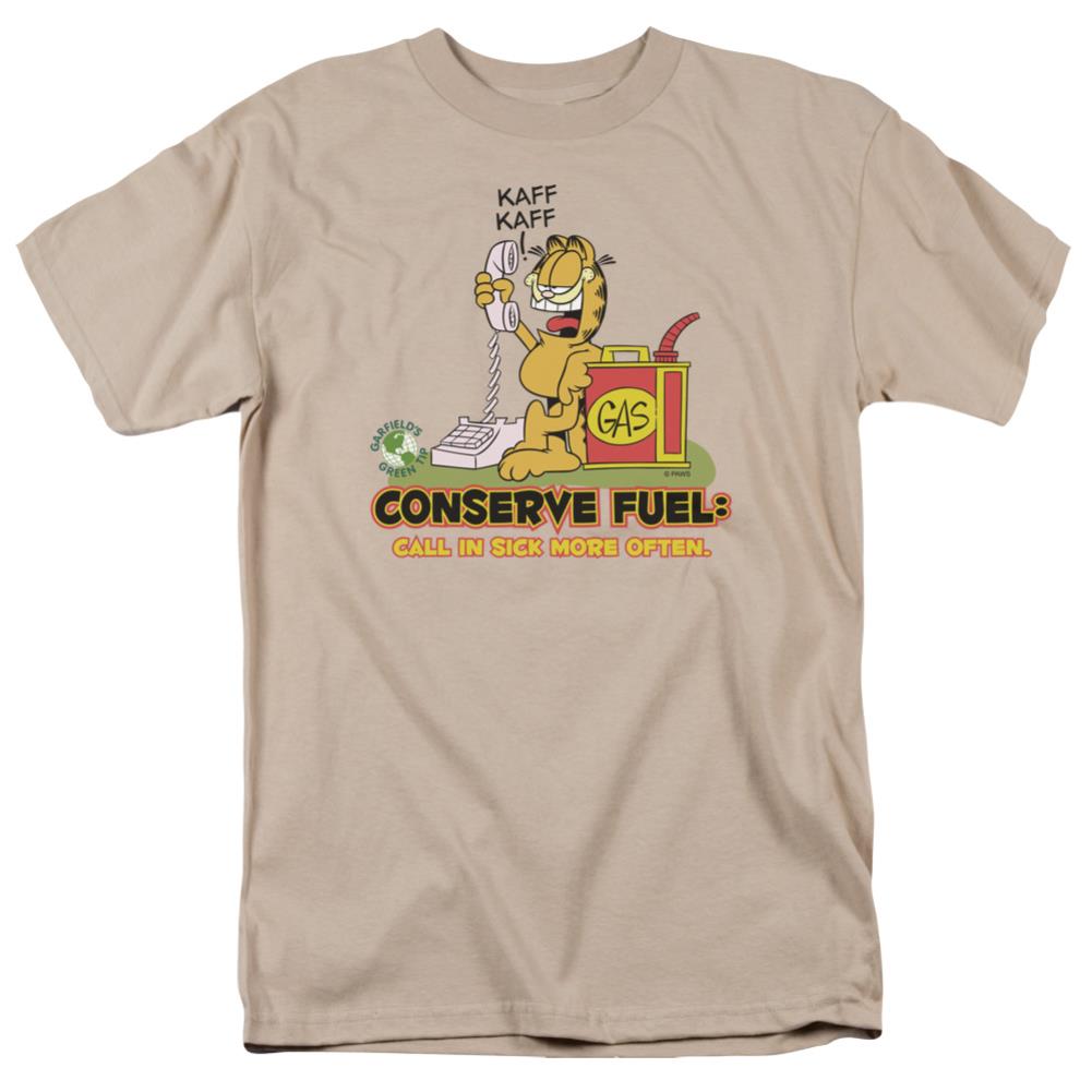 Garfield Call In Sick Men's 18/1 Cotton Short-Sleeve T-Shirt