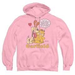 Garfield Cant Win Men's Pull-Over 75 25 Poly Hoodie