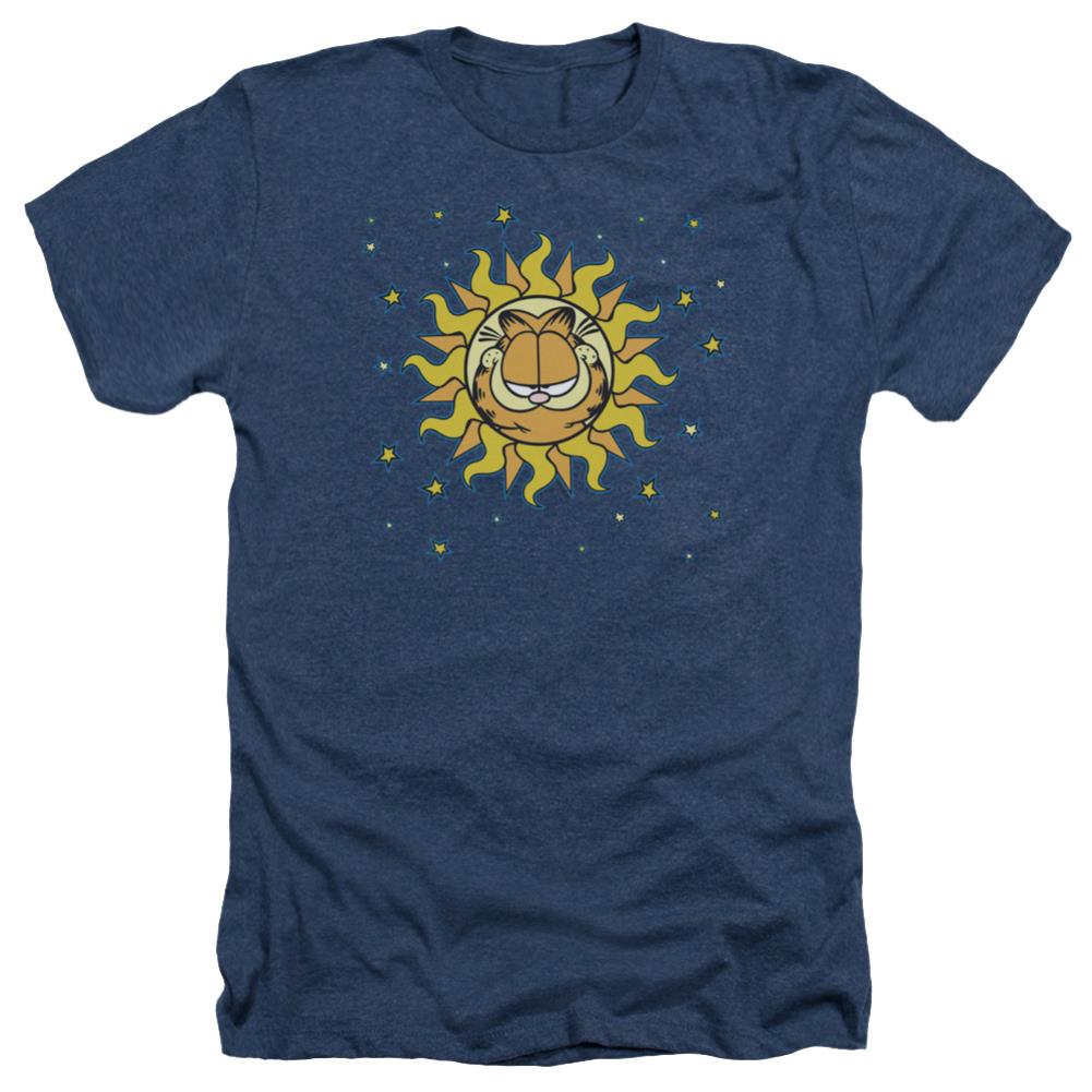 Garfield Celestial Men's 30/1 Heather 60 40 Poly Short-Sleeve T-Shirt