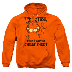 Garfield Cheat Sheet Men's Pull-Over 75 25 Poly Hoodie