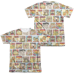 Garfield Collage Men's Regular Fit Poly Cotton Short-Sleeve T-Shirt