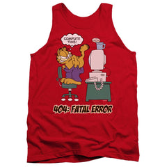 Garfield Compute This Men's 18/1 Cotton Tank Top