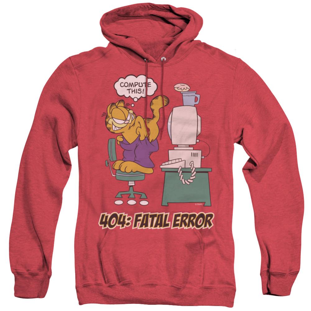 Garfield Compute This Men's Pull-Over Hoodie