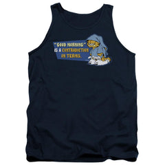 Garfield Contradicition In Terms Men's 18/1 Cotton Tank Top