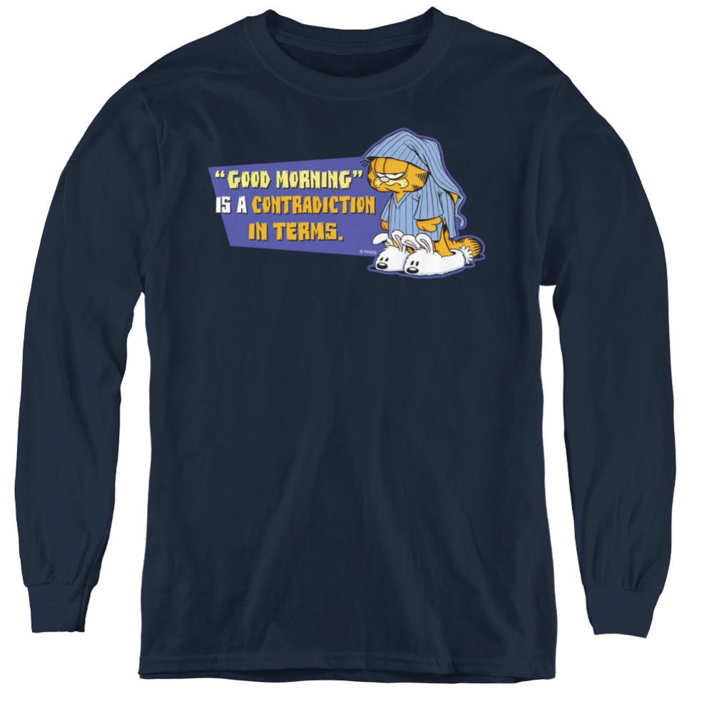 Garfield Contradicition In Terms Youth Long-Sleeve T-Shirt