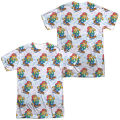 Garfield Cool Cat (Front/Back Print) Men's Regular Fit Polyester Short-Sleeve T-Shirt