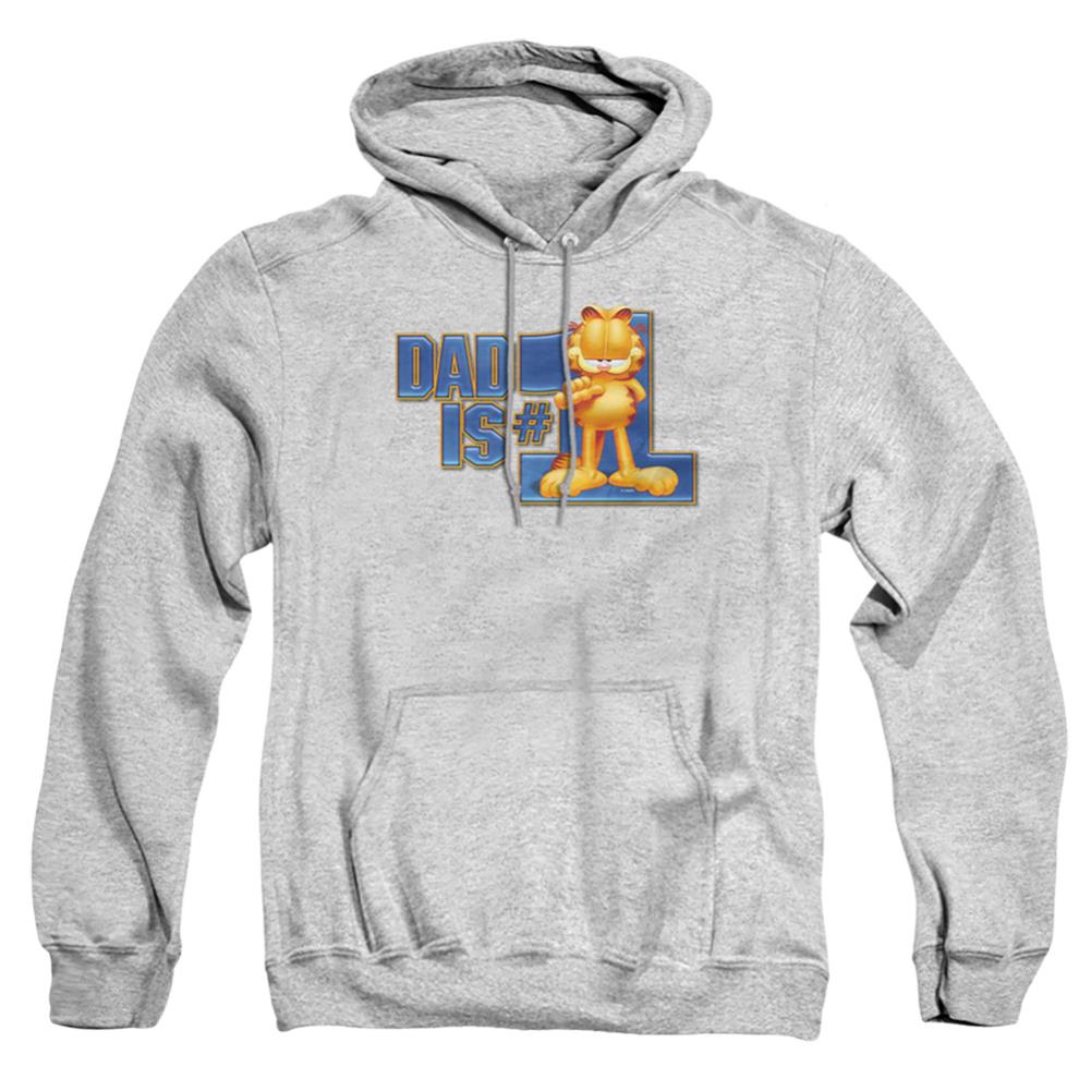 Garfield Dad Is Number One Men's Pull-Over 75 25 Poly Hoodie