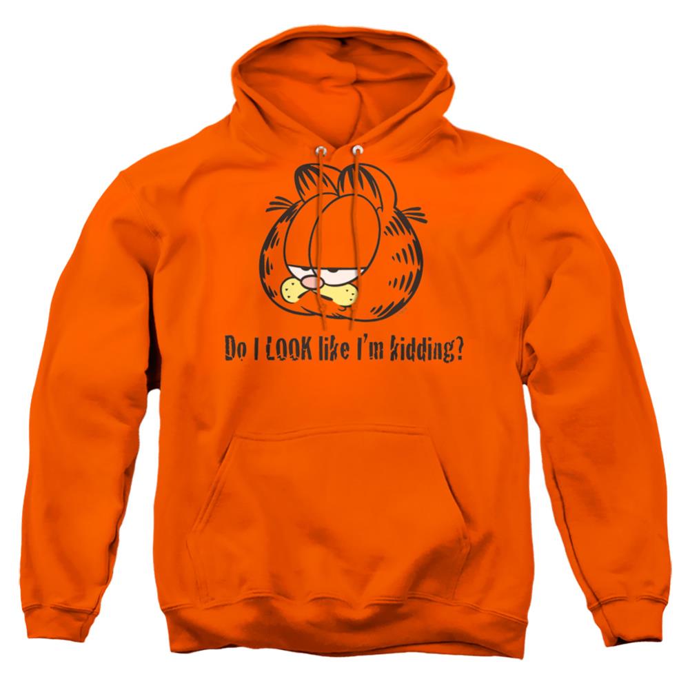 Garfield Do I Look Like Im Kidding Men's Pull-Over 75 25 Poly Hoodie