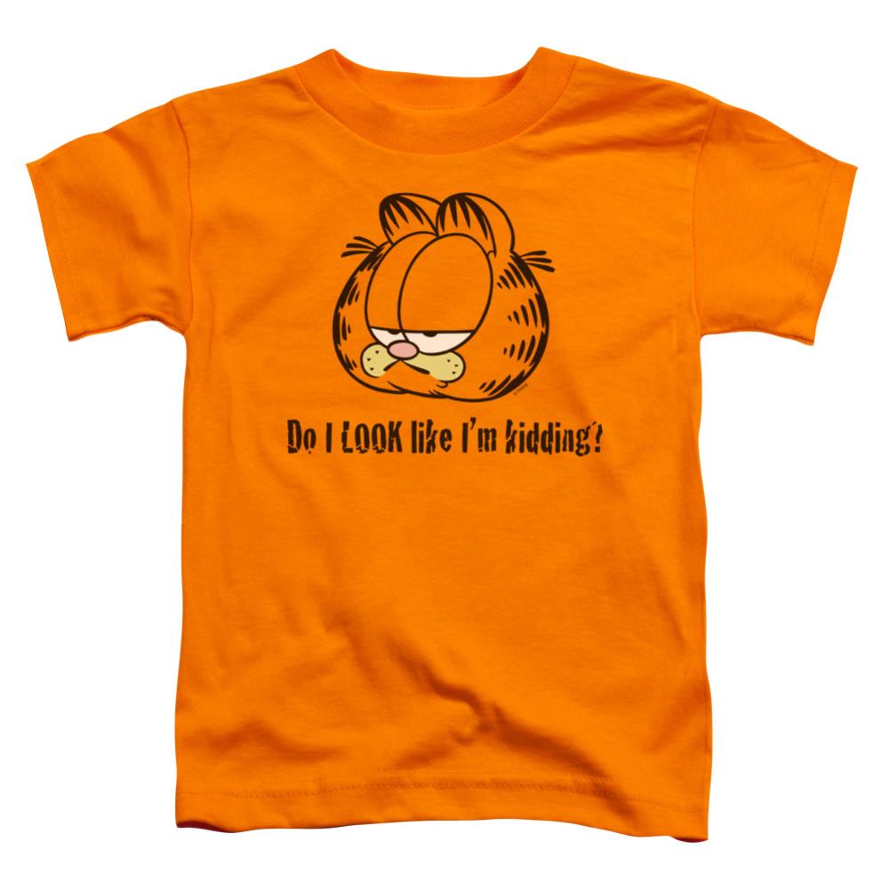 Garfield Do I Look Like Im Kidding Toddler 18/1 Cotton Short-Sleeve T-Shirt