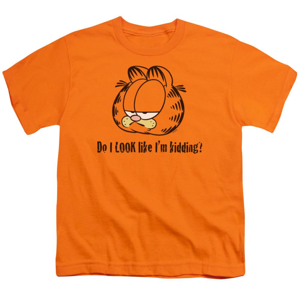 Garfield Do I Look Like Im Kidding Youth 18/1 100% Cotton Short-Sleeve T-Shirt