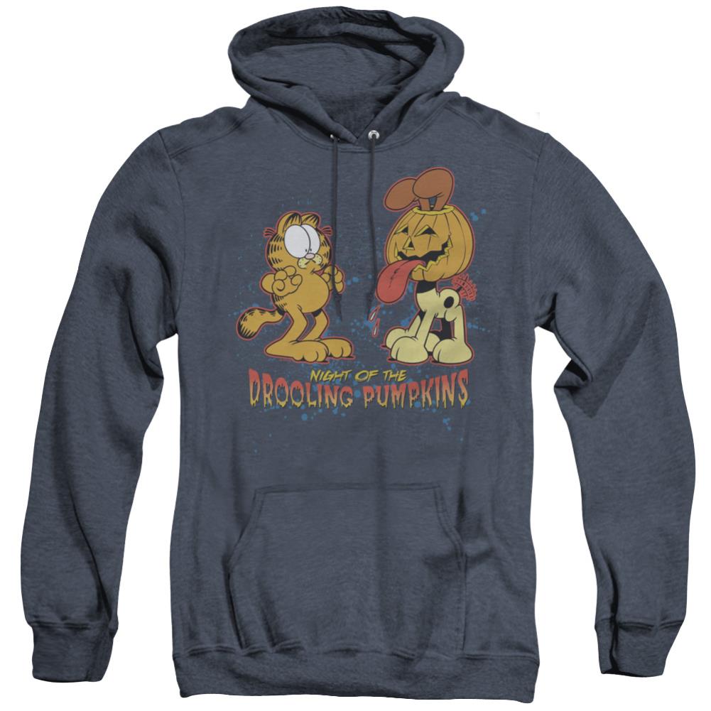Garfield Drooling Pumpkins Men's Pull-Over Hoodie